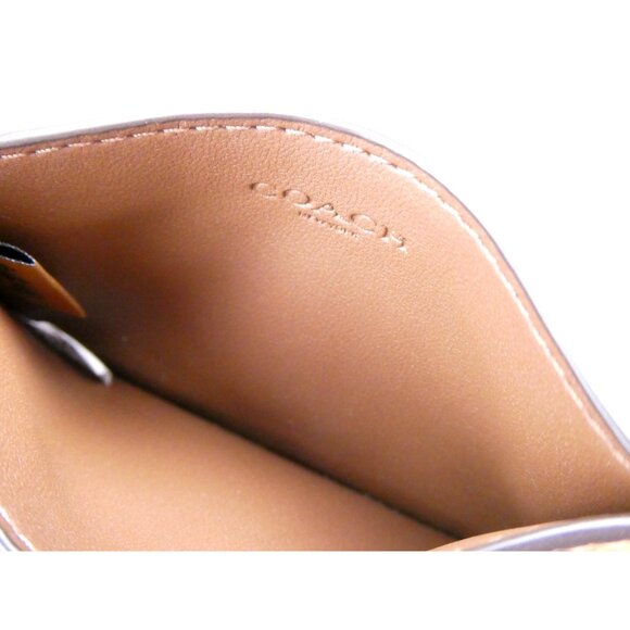 Coach Latte Multi Lip Slim Card Case NWT CW926 - Picture 8 of 8